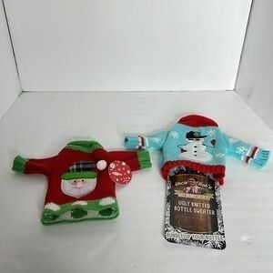 UNCLE BOBS GET DRINKY WITH IT, UGLY KNITTED BOTTLE SWEATERS